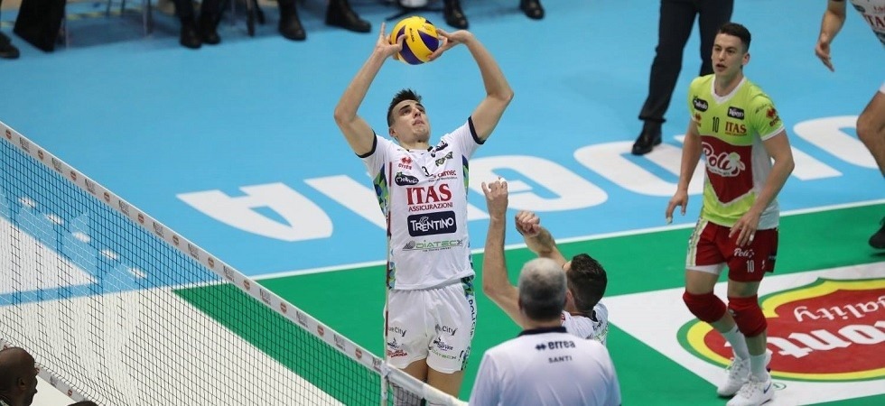 Foto di Marco Trabalza E' Civitanova a strappare la finale, Trento perde in semifinale di coppa Italia